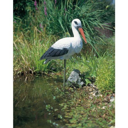 Figura animal en forma de cigüeña, Ubbink 1382501 