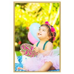vidaXL Marcos de fotos collage de pared 3 uds dorado MDF 70x90 cm