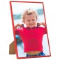 vidaXL Marcos de foto collage de pared/mesa 3 uds rojo MDF 59,4x84 cm