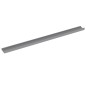 vidaXL Estantes de pared 4 unidades gris 115x9x3 cm vidaXL Estantes de pared 4 unidades gris 115x9x3 cm