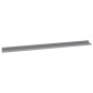 vidaXL Estantes de pared 4 unidades gris 115x9x3 cm vidaXL Estantes de pared 4 unidades gris 115x9x3 cm