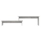 vidaXL Mueble para TV madera contrachapada gris hormigón 180x30x43 cm vidaXL Mueble para TV madera contrachapada gris hormigón 180x30x43 cm