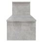 vidaXL Mueble para TV madera contrachapada gris hormigón 180x30x43 cm vidaXL Mueble para TV madera contrachapada gris hormigón 180x30x43 cm