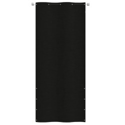 vidaXL Toldo pantalla para balcón de tela oxford negro 100x240 cm