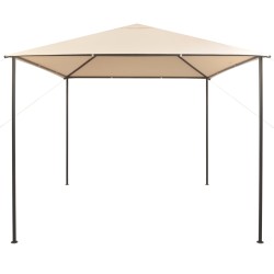 vidaXL Cenador carpa 3x3 m de acero beige