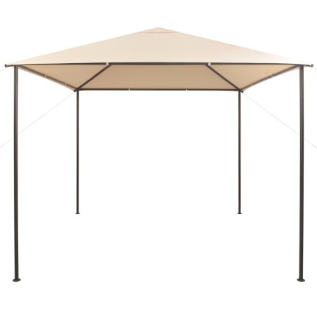 vidaXL Cenador carpa 3x3 m de acero beige