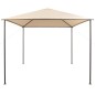 vidaXL Cenador carpa 3x3 m de acero beige
