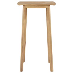 vidaXL Mesa de bar madera maciza de acacia 60x60x105 cm