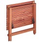vidaXL Comedor de jardín para niños 4 pzas madera maciza de eucalipto vidaXL Comedor de jardín para niños 4 pzas madera maciza de eucalipto
