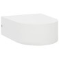 vidaXL Lámparas de pared para jardín 2 uds. redonda blanca 11 W vidaXL Lámparas de pared para jardín 2 uds. redonda blanca 11 W
