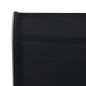 vidaXL Sillas altas de jardín 4 unidades textilene negro vidaXL Sillas altas de jardín 4 unidades textilene negro