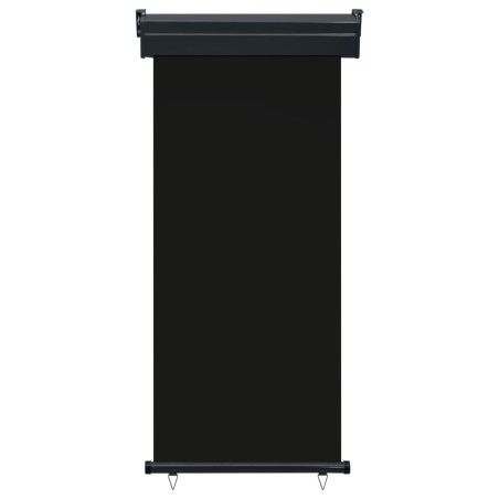 vidaXL Toldo lateral de balcón negro 85x250 cm
