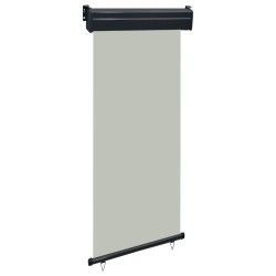 vidaXL Toldo lateral de balcón gris 85x250 cm