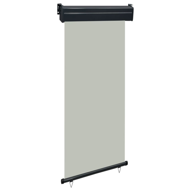 vidaXL Toldo lateral de balcón gris 85x250 cm