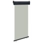 vidaXL Toldo lateral de balcón gris 85x250 cm