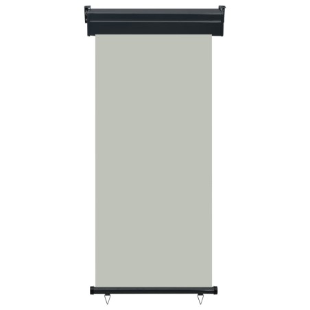 vidaXL Toldo lateral de balcón gris 85x250 cm