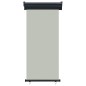 vidaXL Toldo lateral de balcón gris 85x250 cm