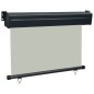 vidaXL Toldo lateral de balcón gris 85x250 cm