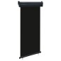 vidaXL Toldo lateral de balcón negro 105x250 cm vidaXL Toldo lateral de balcón negro 105x250 cm