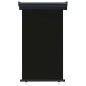 vidaXL Toldo lateral de balcón negro 105x250 cm vidaXL Toldo lateral de balcón negro 105x250 cm