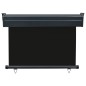 vidaXL Toldo lateral de balcón negro 105x250 cm vidaXL Toldo lateral de balcón negro 105x250 cm
