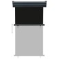 vidaXL Toldo lateral de balcón negro 105x250 cm vidaXL Toldo lateral de balcón negro 105x250 cm
