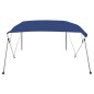 vidaXL Toldo Bimini de 4 arcos azul 243x196x137 cm vidaXL Toldo Bimini de 4 arcos azul 243x196x137 cm