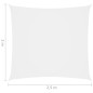vidaXL Toldo de vela rectangular tela Oxford blanco 2x2,5 m vidaXL Toldo de vela rectangular tela Oxford blanco 2x2,5 m