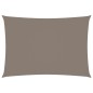 vidaXL Toldo de vela rectangular tela Oxford gris taupe 4x5 m vidaXL Toldo de vela rectangular tela Oxford gris taupe 4x5 m
