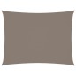 vidaXL Toldo de vela rectangular tela Oxford gris taupe 6x8 m vidaXL Toldo de vela rectangular tela Oxford gris taupe 6x8 m