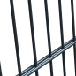 vidaXL Cancela de valla 2D individual gris antracita 106x130 cm vidaXL Cancela de valla 2D individual gris antracita 106x130 cm