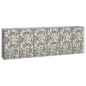 vidaXL Muro de gaviones con cubiertas acero galvanizado 300x50x100 cm vidaXL Muro de gaviones con cubiertas acero galvanizado 300x50x100 cm