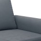 vidaXL Juego de sofás con cojines 2 piezas terciopelo gris oscuro vidaXL Juego de sofás con cojines 2 piezas terciopelo gris oscuro