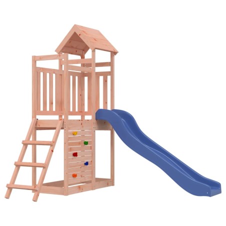 vidaXL Parque infantil de exterior madera maciza Douglas