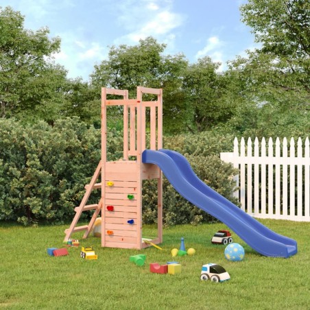 vidaXL Parque infantil de exterior madera maciza Douglas