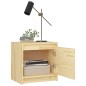 vidaXL Mesitas de noche 2 uds madera maciza de pino 40x30,5x40 cm vidaXL Mesitas de noche 2 uds madera maciza de pino 40x30,5x40 cm