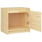 vidaXL Mesitas de noche 2 uds madera maciza de pino 40x30,5x40 cm vidaXL Mesitas de noche 2 uds madera maciza de pino 40x30,5x40 cm