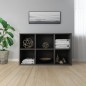 vidaXL Estantería/Aparador madera de ingeniería gris 66x30x98 cm