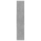 vidaXL Estantería de madera contrachapada gris hormigón 60x35x180 cm vidaXL Estantería de madera contrachapada gris hormigón 60x35x180 cm