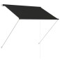 vidaXL Toldo retráctil 150x150 cm gris antracita