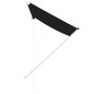 vidaXL Toldo retráctil 150x150 cm gris antracita