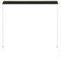 vidaXL Toldo retráctil 150x150 cm gris antracita