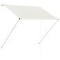 vidaXL Toldo retráctil 150x150 cm crema vidaXL Toldo retráctil 150x150 cm crema