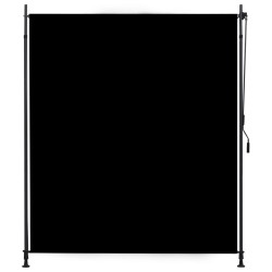 vidaXL Estor enrollable de exterior gris antracita 200x270 cm 