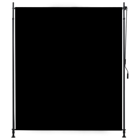 vidaXL Estor enrollable de exterior gris antracita 200x270 cm 