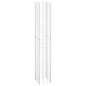 vidaXL Arriates de gaviones 3 unidades hierro 30x30x200 cm vidaXL Arriates de gaviones 3 unidades hierro 30x30x200 cm