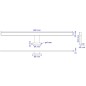 vidaXL Lámpara de espejo 8 W luz blanca fría vidaXL Lámpara de espejo 8 W luz blanca fría