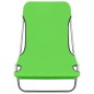 vidaXL Tumbonas plegables 2 unidades acero y tela verde vidaXL Tumbonas plegables 2 unidades acero y tela verde