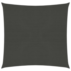 vidaXL Toldo de vela gris antracita HDPE 160 g/m² 4,5x4,5 m