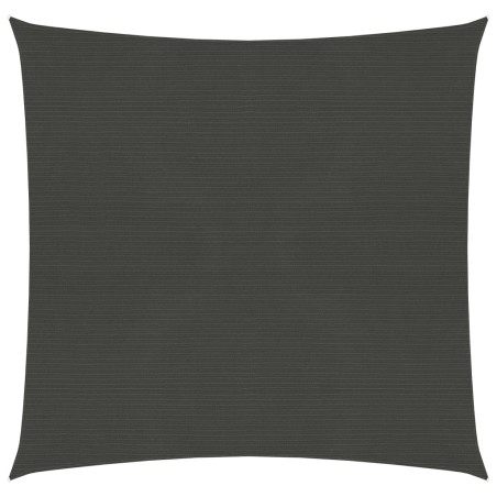 vidaXL Toldo de vela gris antracita HDPE 160 g/m² 4,5x4,5 m